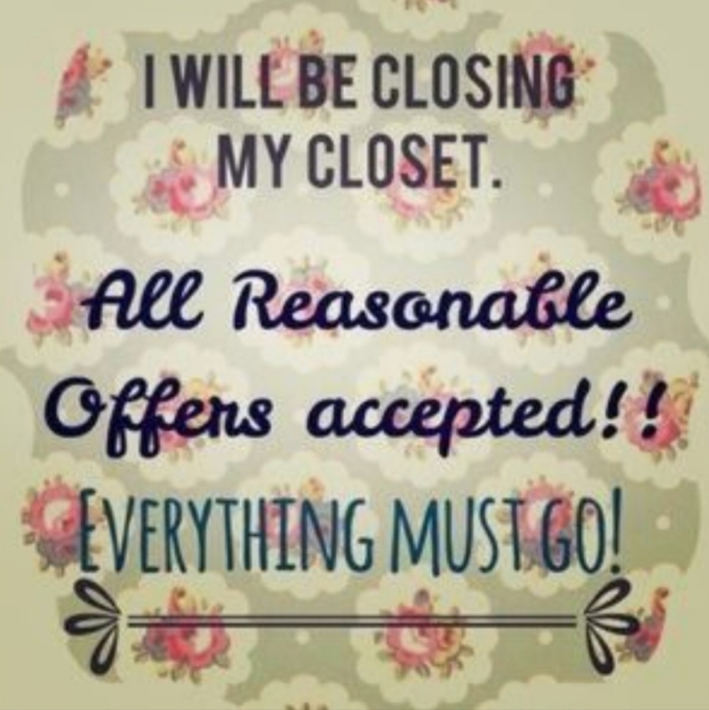 Everything must go!!!
